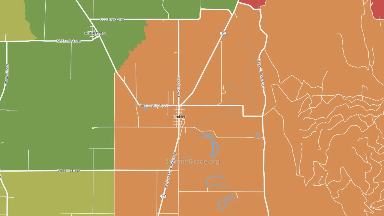 97841, OR Map of Drug-Related Crime Rates