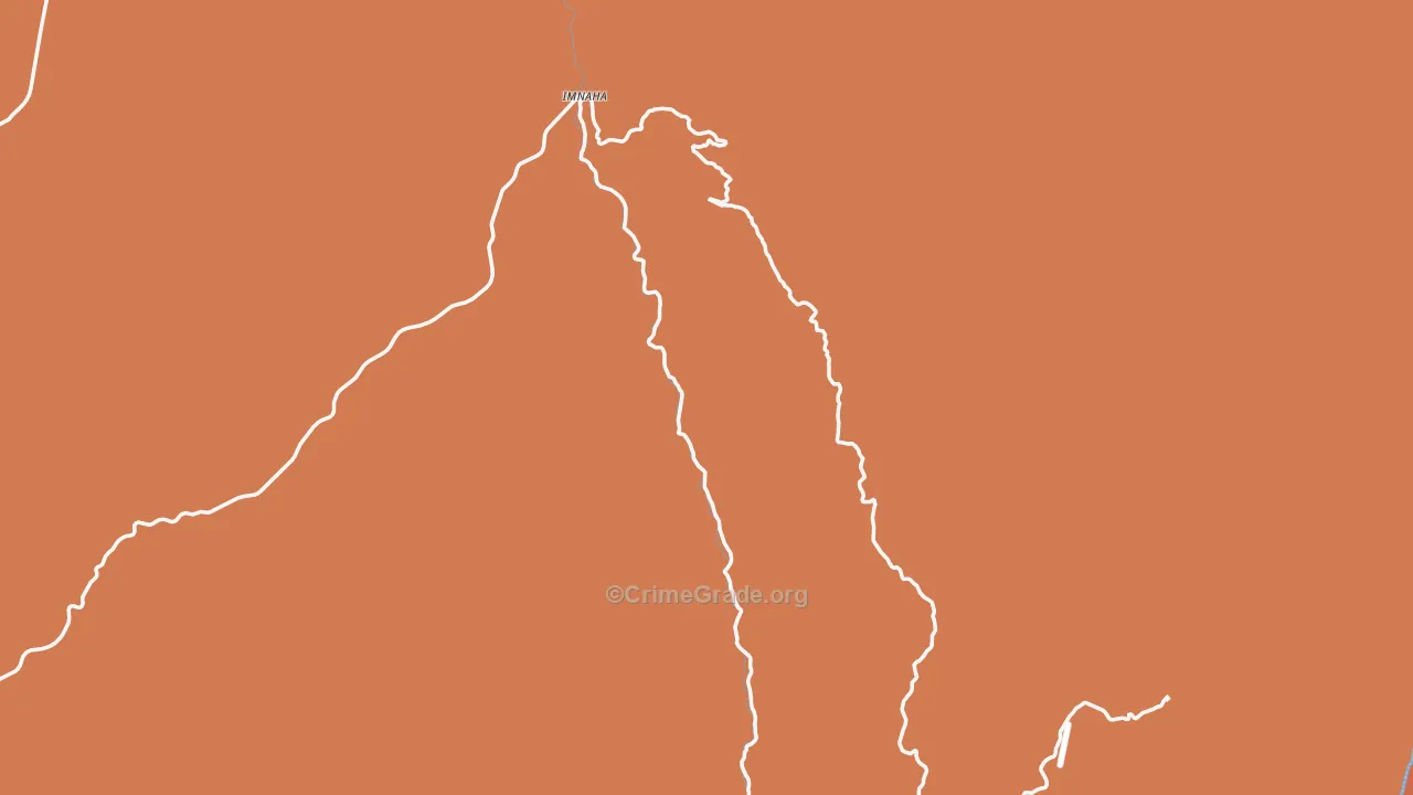 97842, OR Map of Drug-Related Crime Rates