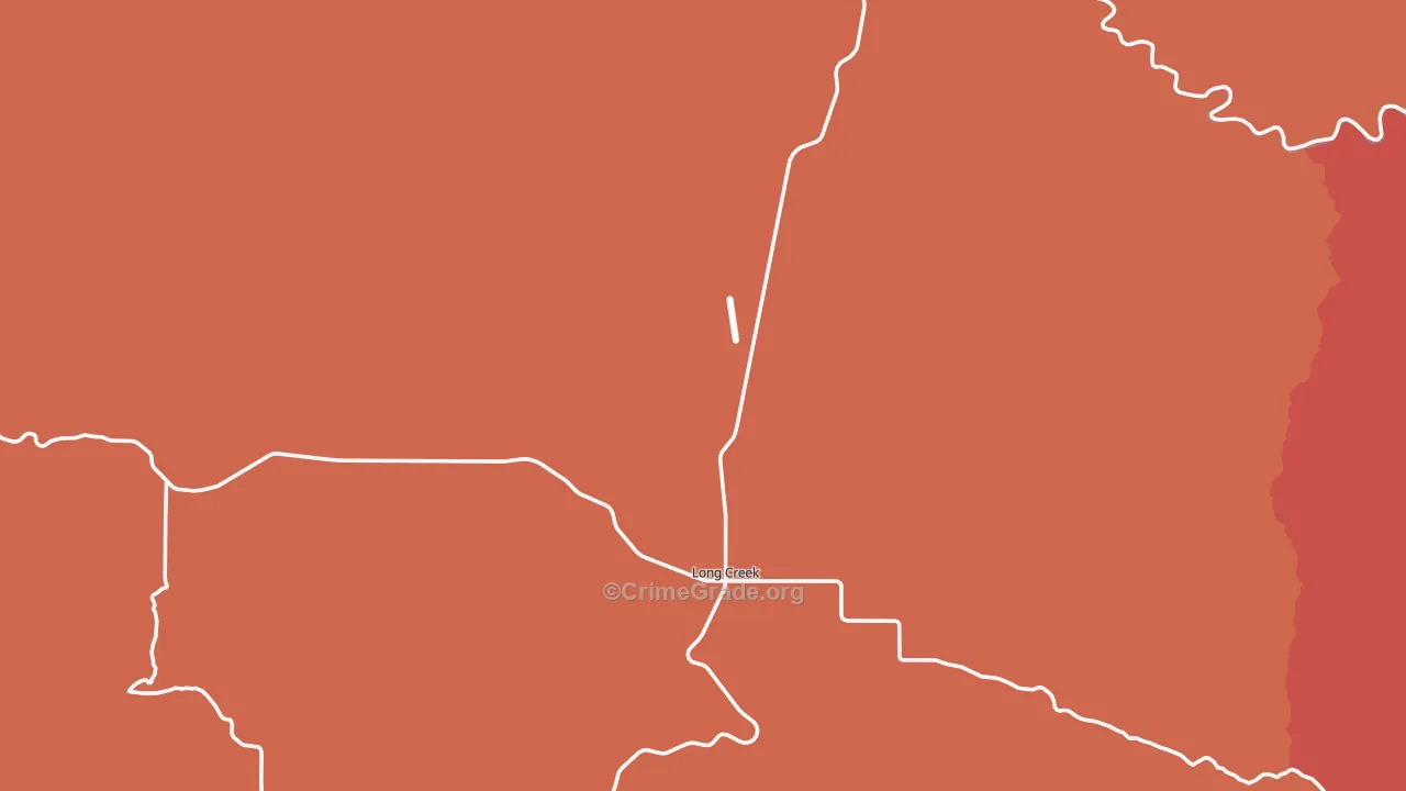 97856, OR Map of Drug-Related Crime Rates