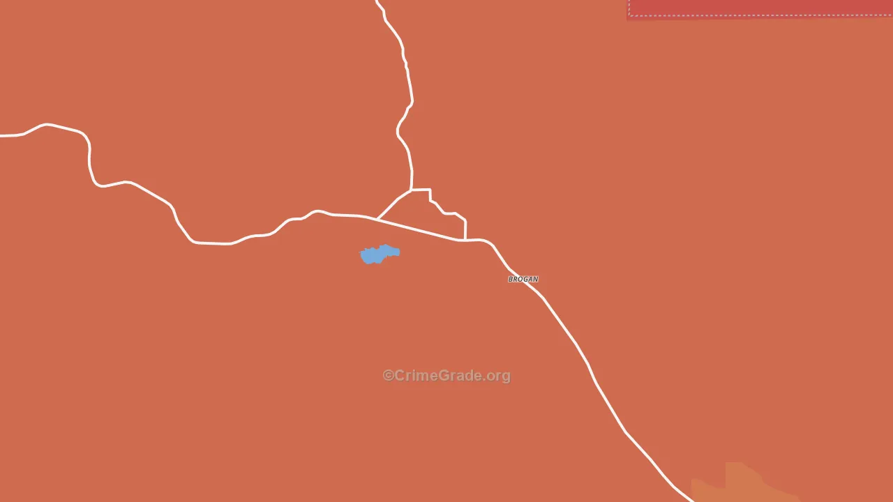 97903, OR Map of Drug-Related Crime Rates