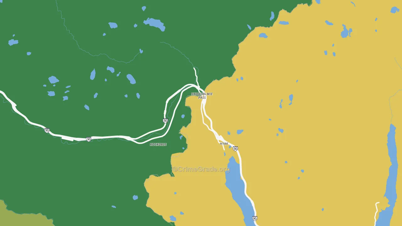 98068, WA Map of Drug-Related Crime Rates