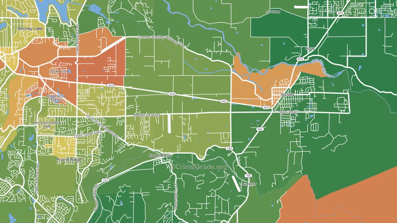 98321, WA Map of Drug-Related Crime Rates