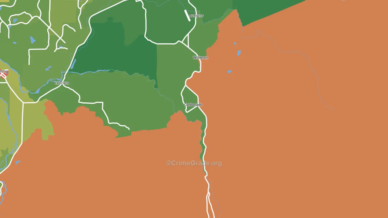 98323, WA Map of Drug-Related Crime Rates
