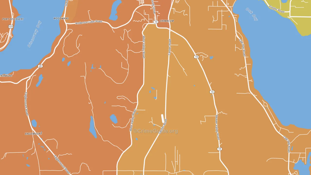 98325, WA Map of Drug-Related Crime Rates