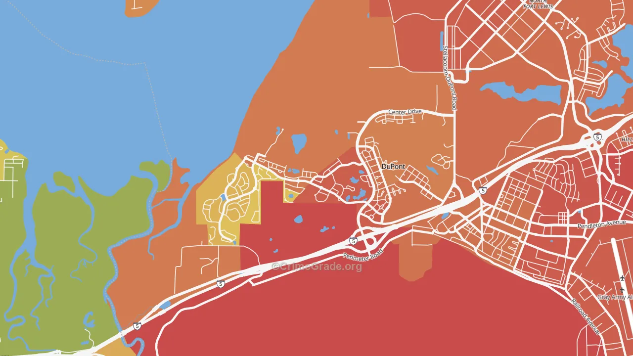 98327, WA Map of Drug-Related Crime Rates