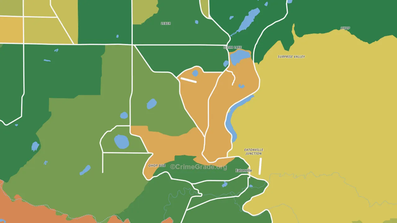 98328, WA Map of Drug-Related Crime Rates