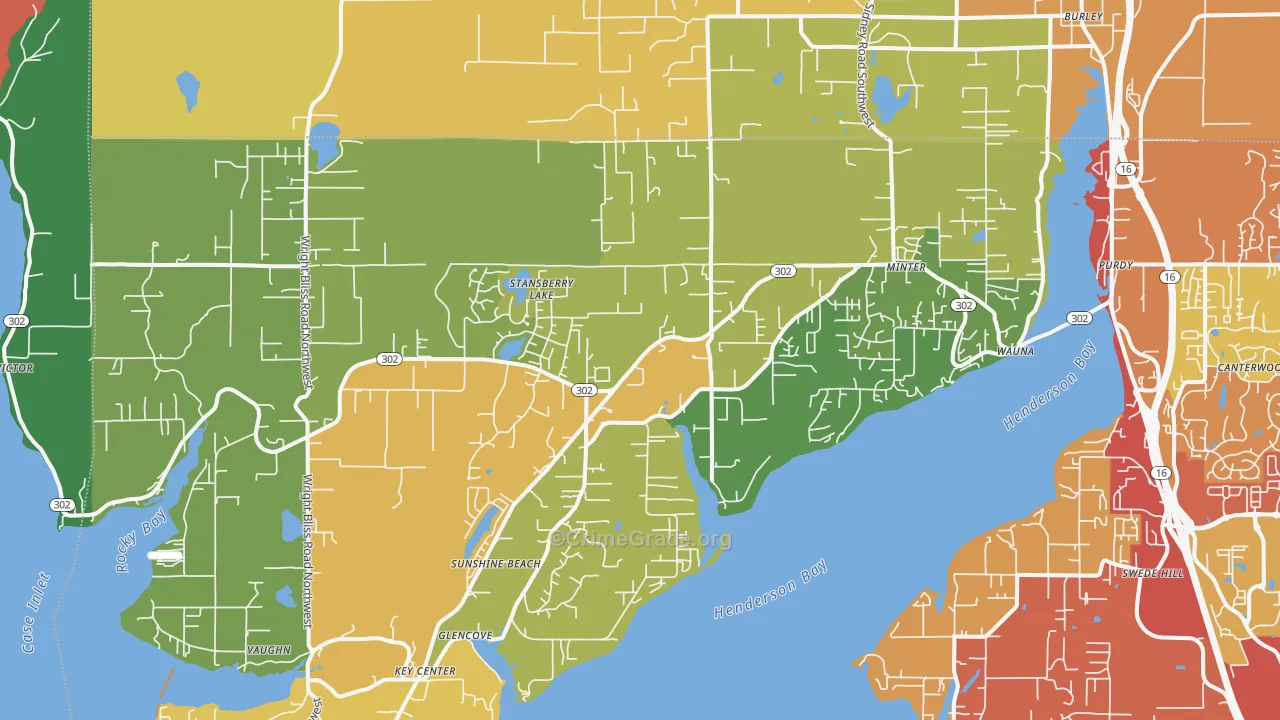 98329, WA Map of Drug-Related Crime Rates