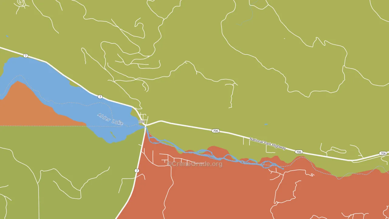 98330, WA Map of Drug-Related Crime Rates