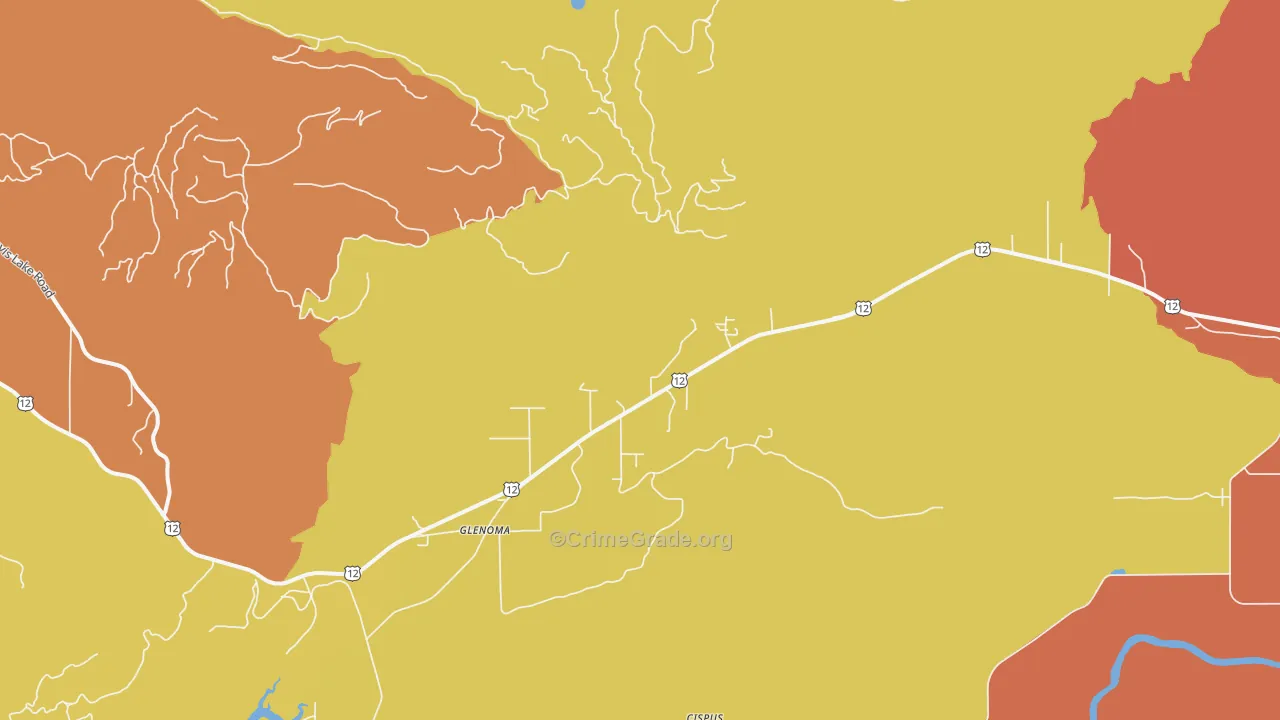 98336, WA Map of Drug-Related Crime Rates