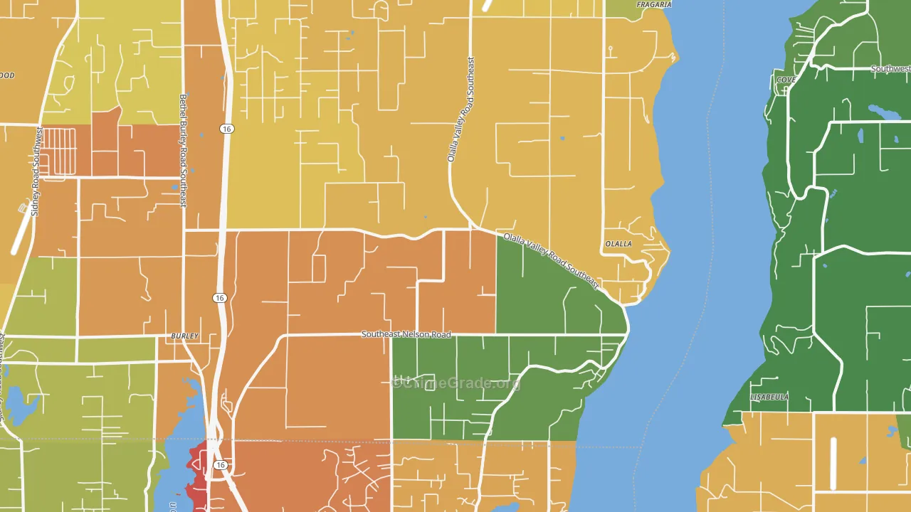 98359, WA Map of Drug-Related Crime Rates