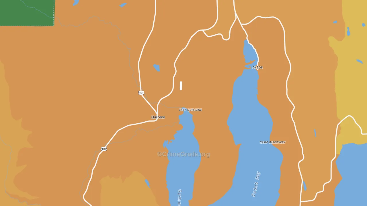 98376, WA Map of Drug-Related Crime Rates