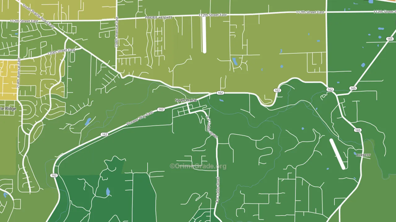 98385, WA Map of Drug-Related Crime Rates