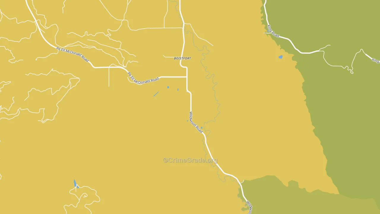 98538, WA Map of Drug-Related Crime Rates