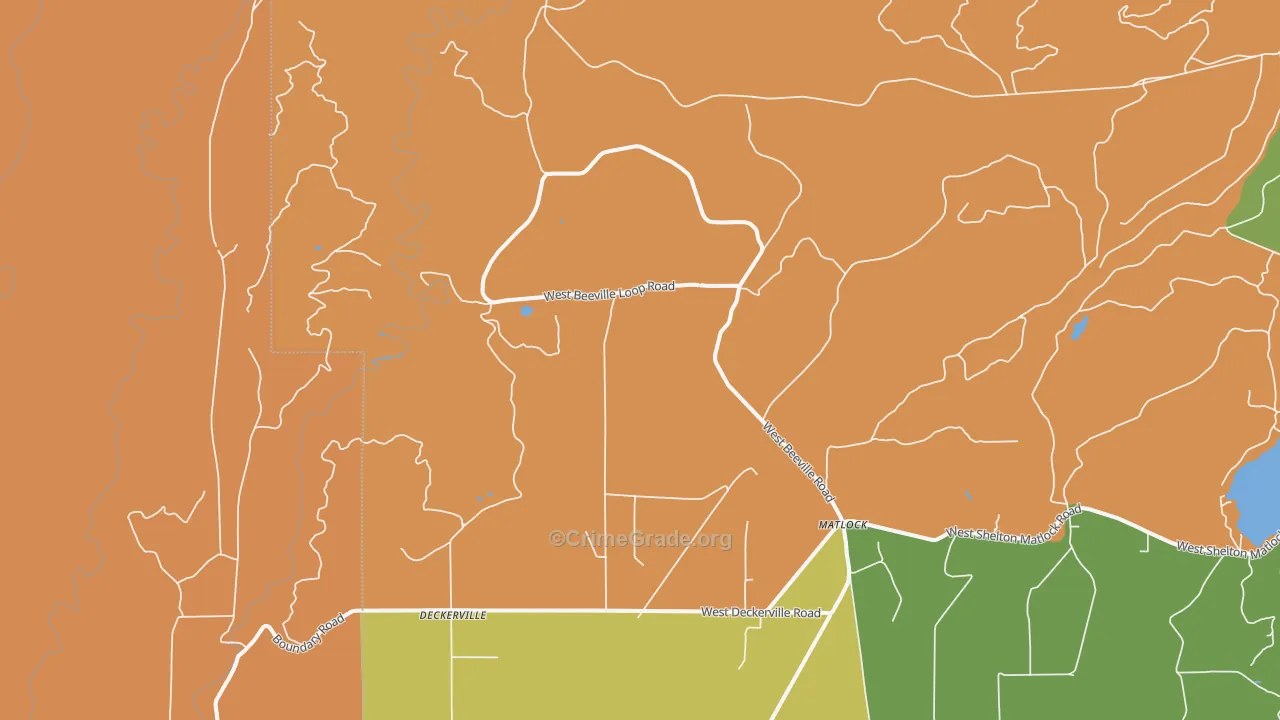 98560, WA Map of Drug-Related Crime Rates