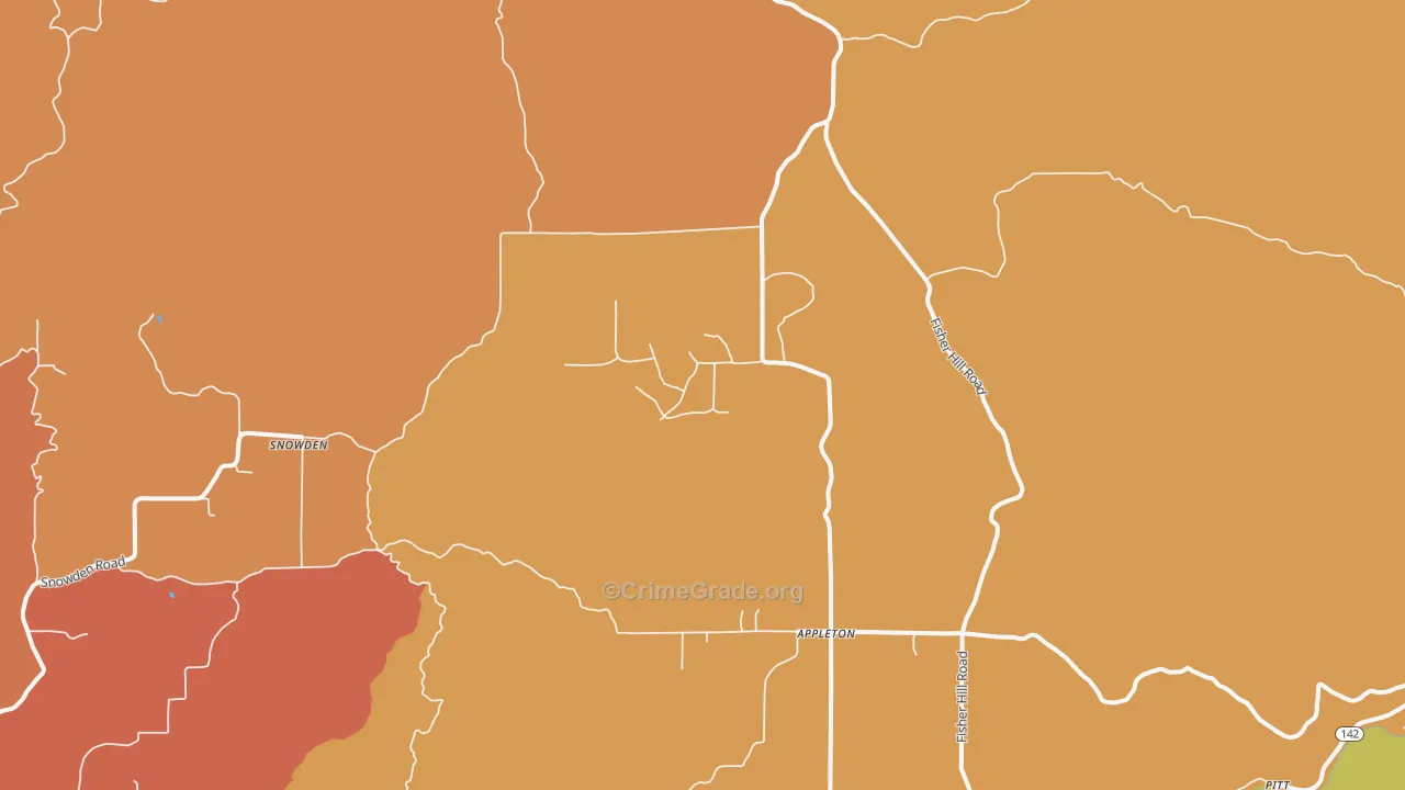 98602, WA Map of Drug-Related Crime Rates