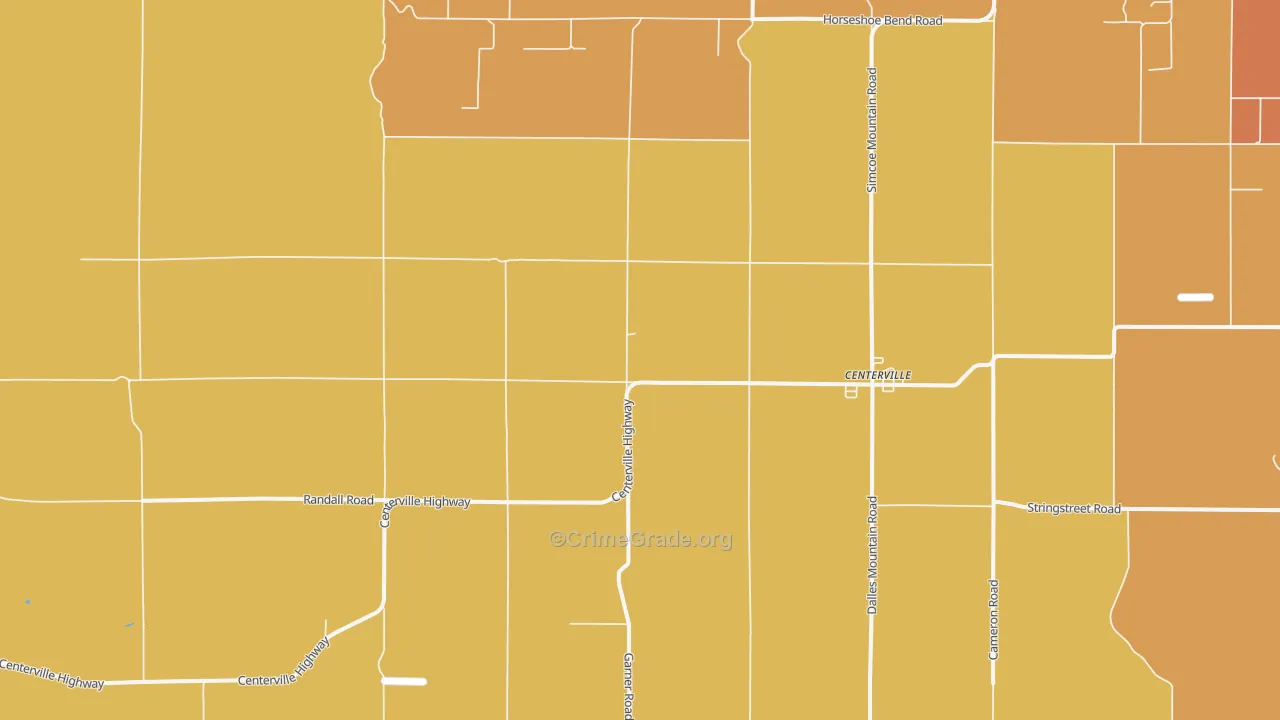 98613, WA Map of Drug-Related Crime Rates
