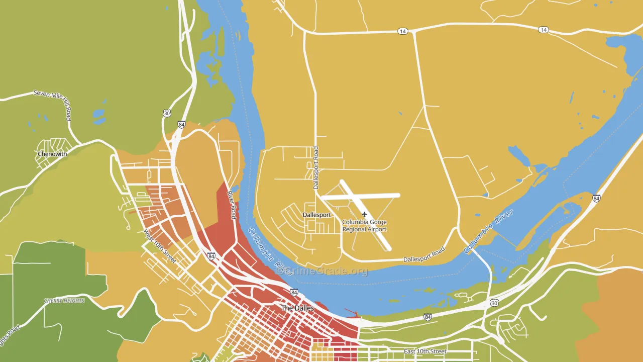 98617, WA Map of Drug-Related Crime Rates