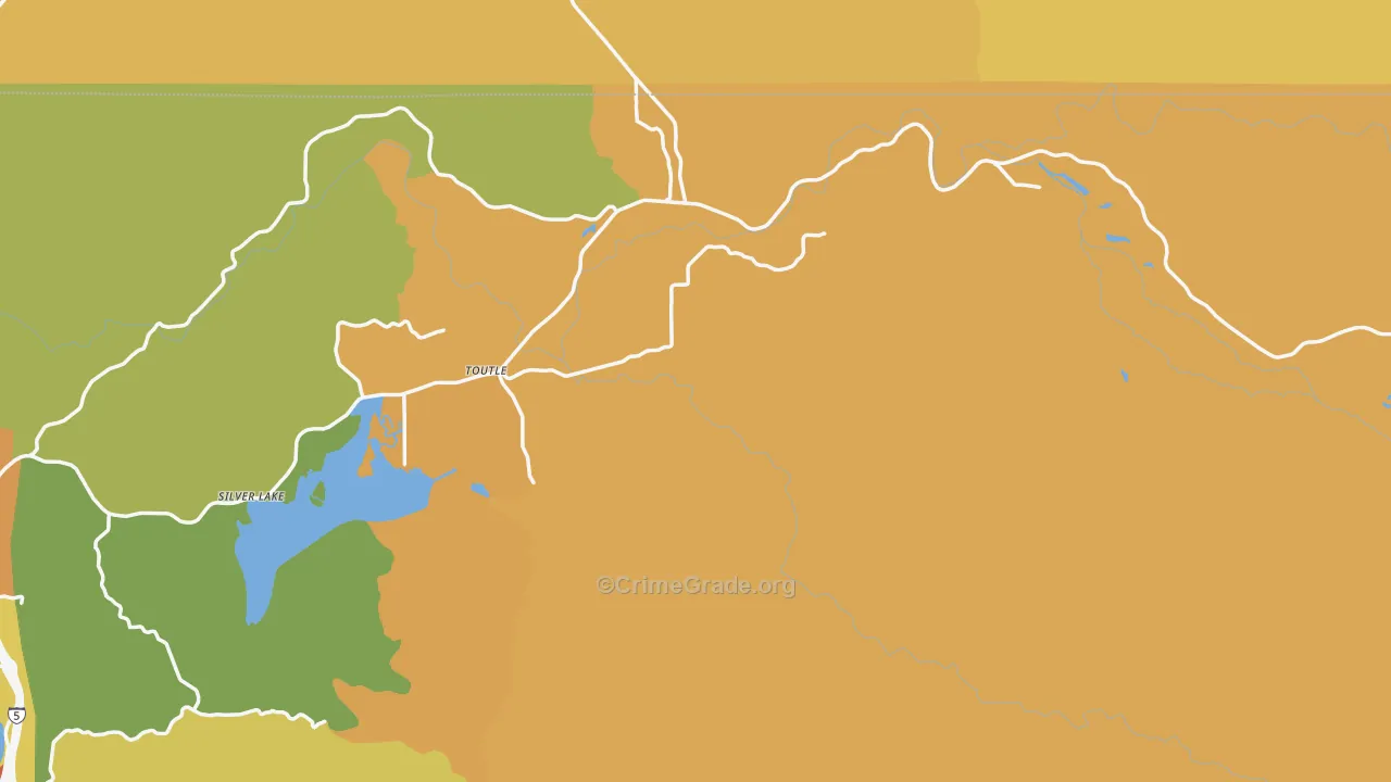 98649, WA Map of Drug-Related Crime Rates