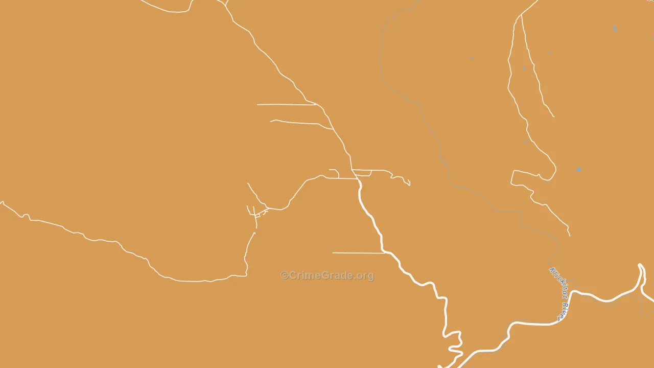 98670, WA Map of Drug-Related Crime Rates