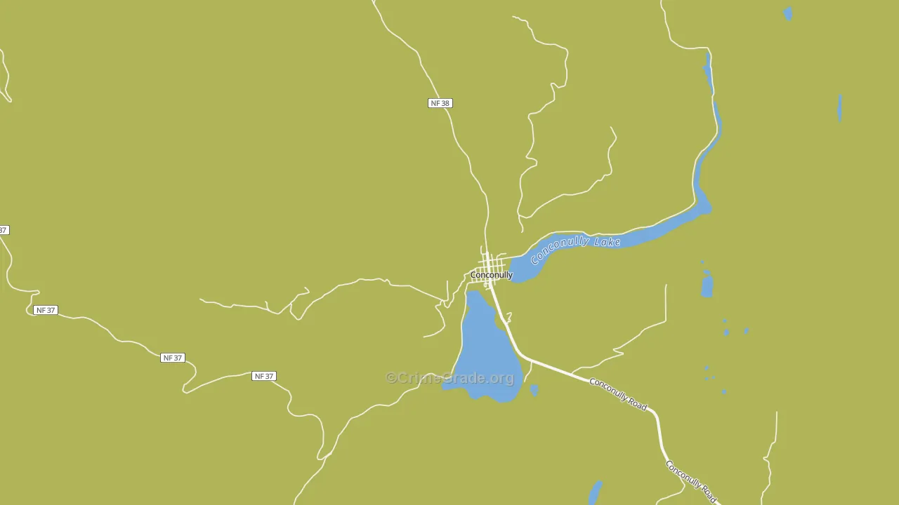98819, WA Map of Drug-Related Crime Rates
