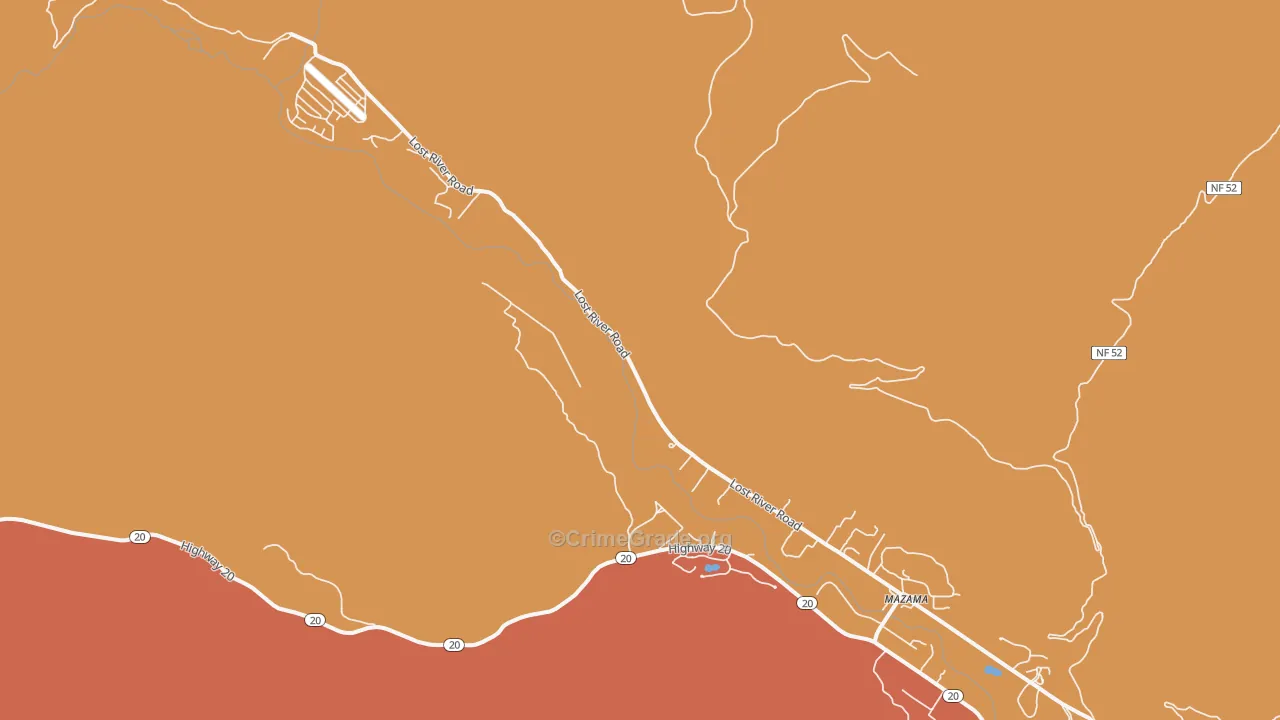 98833, WA Map of Drug-Related Crime Rates