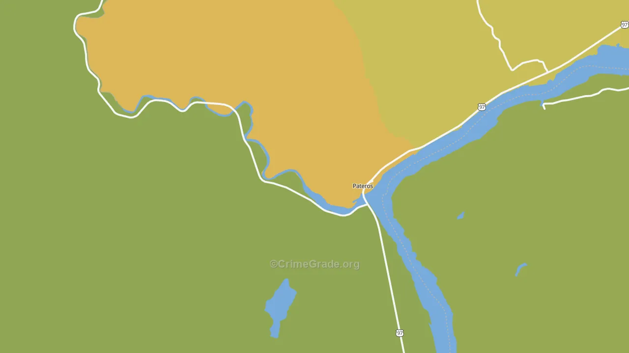 98846, WA Map of Drug-Related Crime Rates