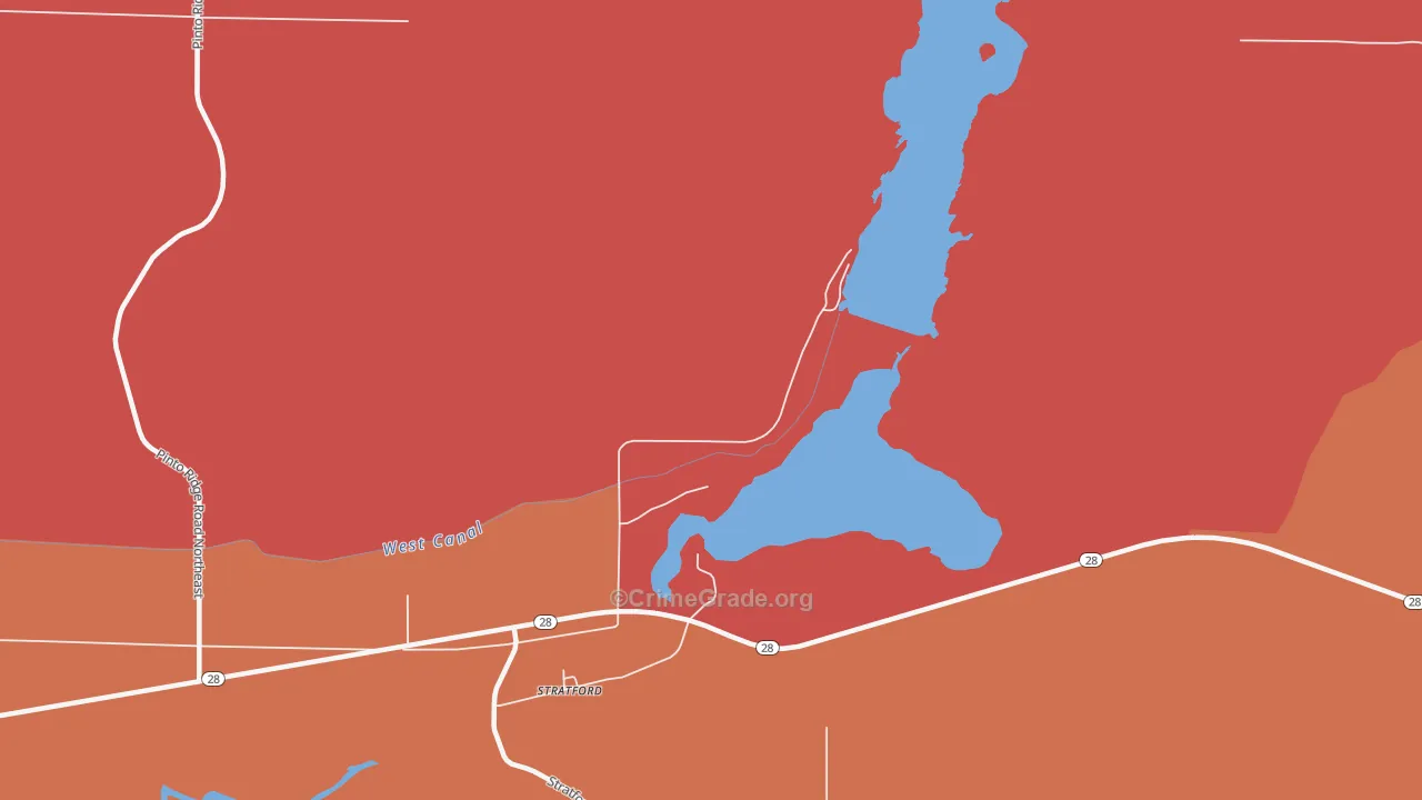 98853, WA Map of Drug-Related Crime Rates