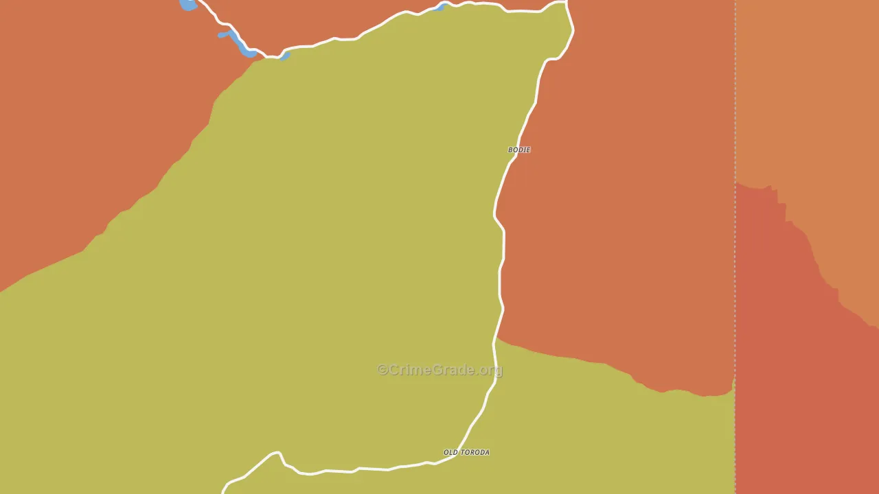 98859, WA Map of Drug-Related Crime Rates