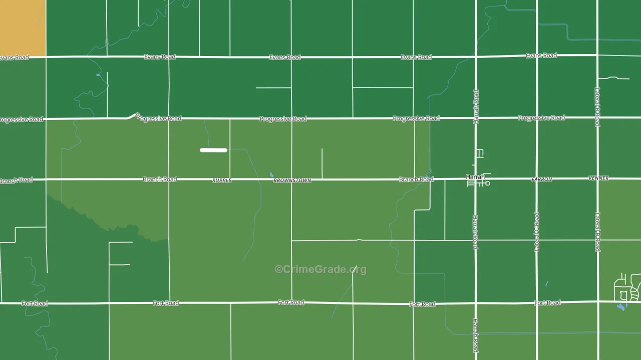 98933, WA Map of Drug-Related Crime Rates