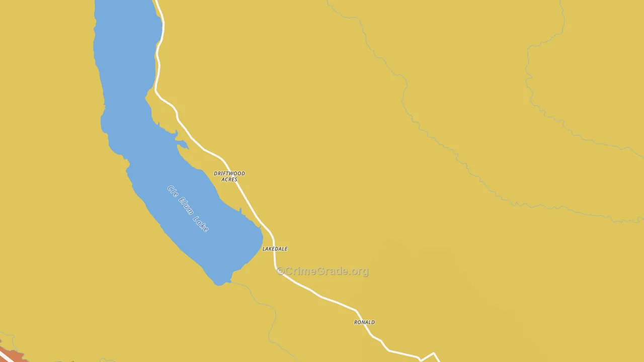 98940, WA Map of Drug-Related Crime Rates