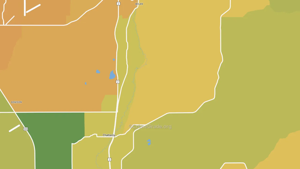 99003, WA Map of Drug-Related Crime Rates