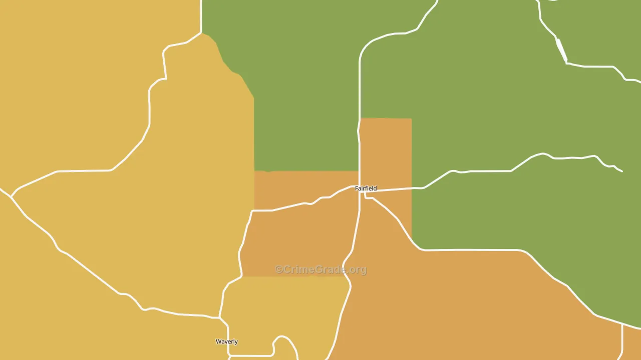 99012, WA Map of Drug-Related Crime Rates