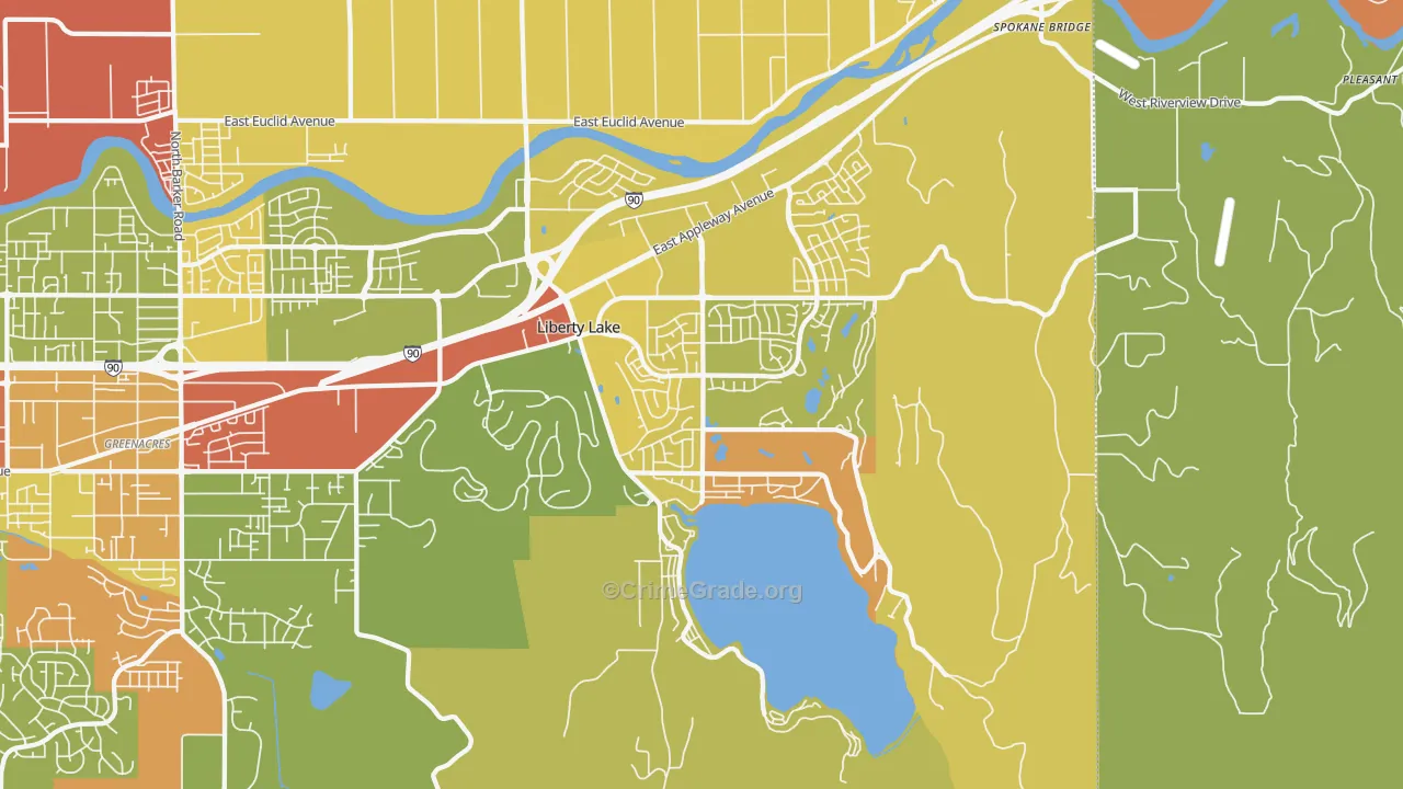 99019, WA Map of Drug-Related Crime Rates