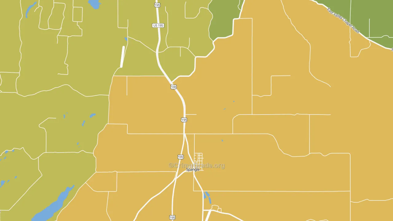 99031, WA Map of Drug-Related Crime Rates