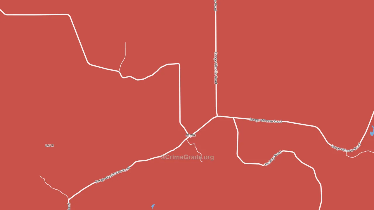 99105, WA Map of Drug-Related Crime Rates