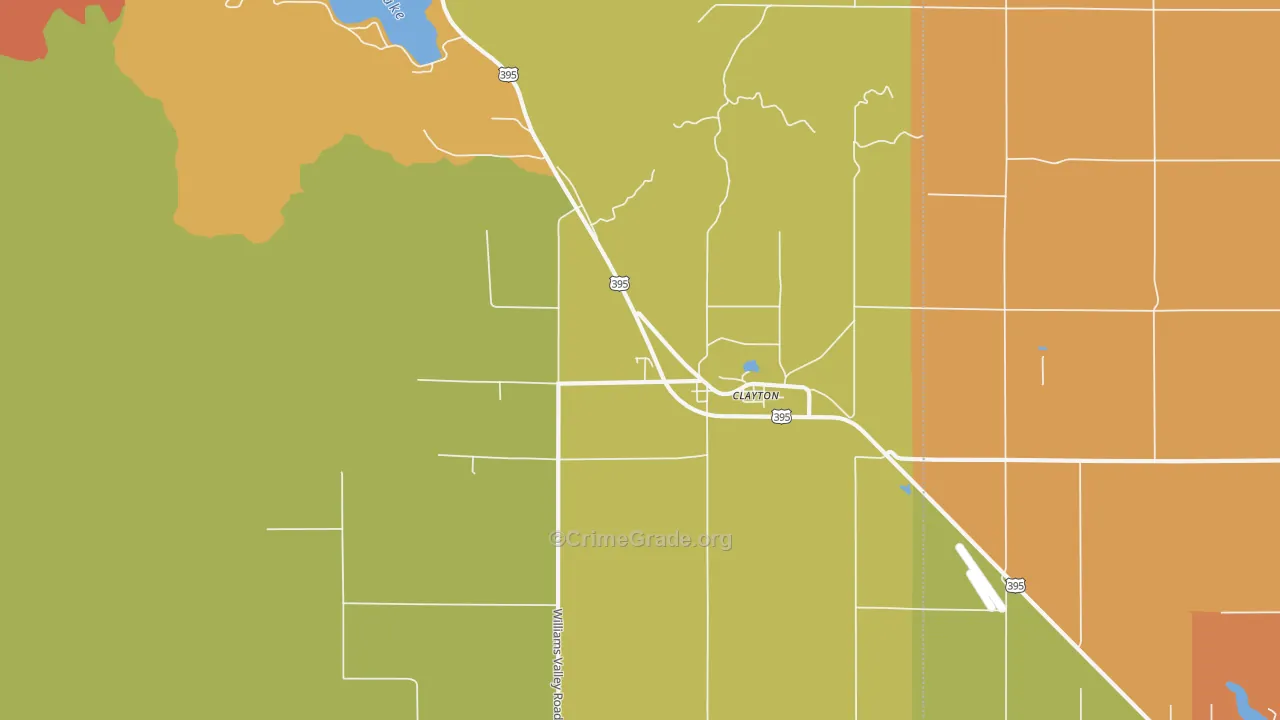 99110, WA Map of Drug-Related Crime Rates