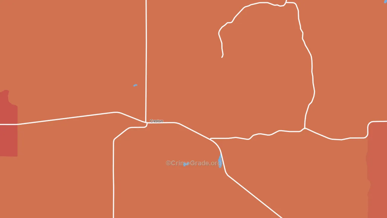99117, WA Map of Drug-Related Crime Rates