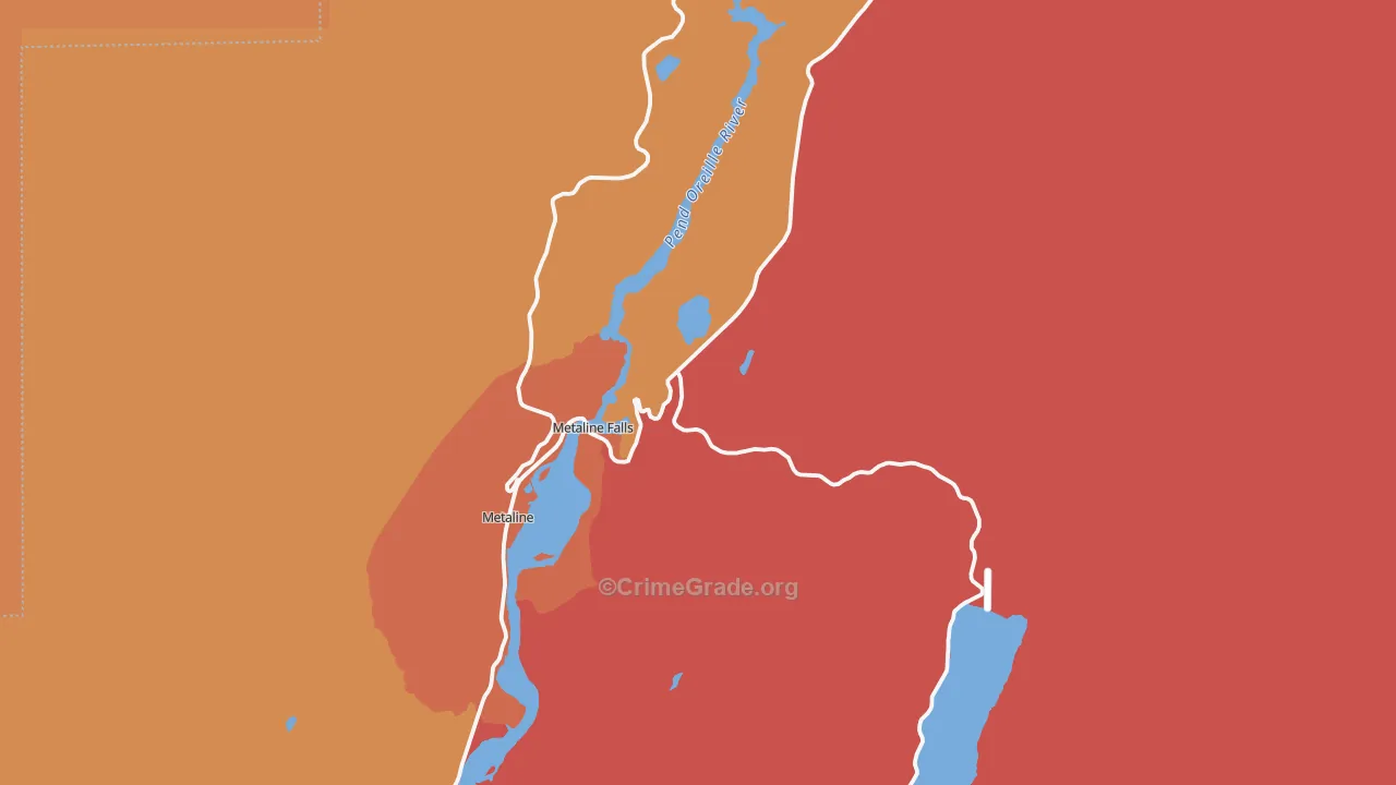 99153, WA Map of Drug-Related Crime Rates