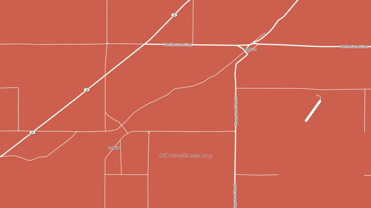 99154, WA Map of Drug-Related Crime Rates