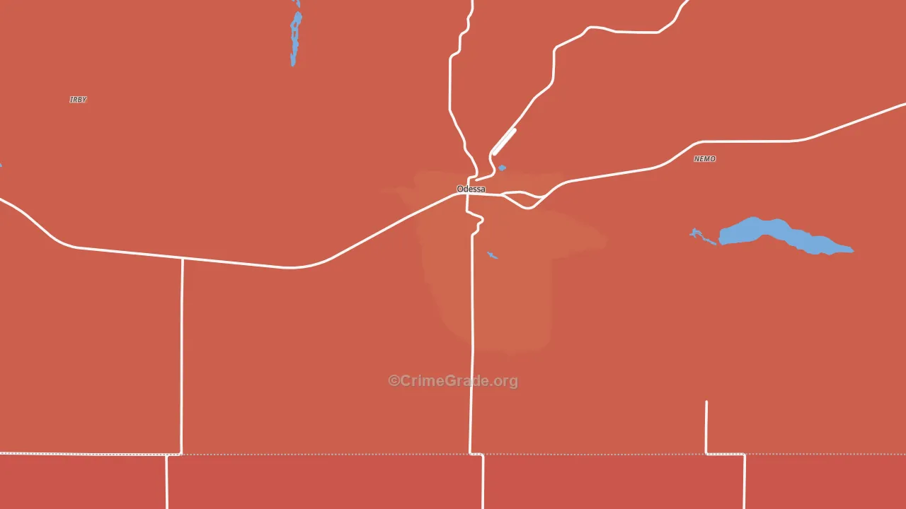 99159, WA Map of Drug-Related Crime Rates
