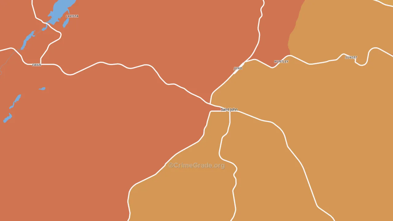 99171, WA Map of Drug-Related Crime Rates