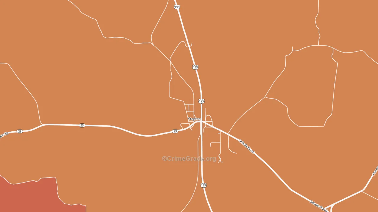 99174, WA Map of Drug-Related Crime Rates