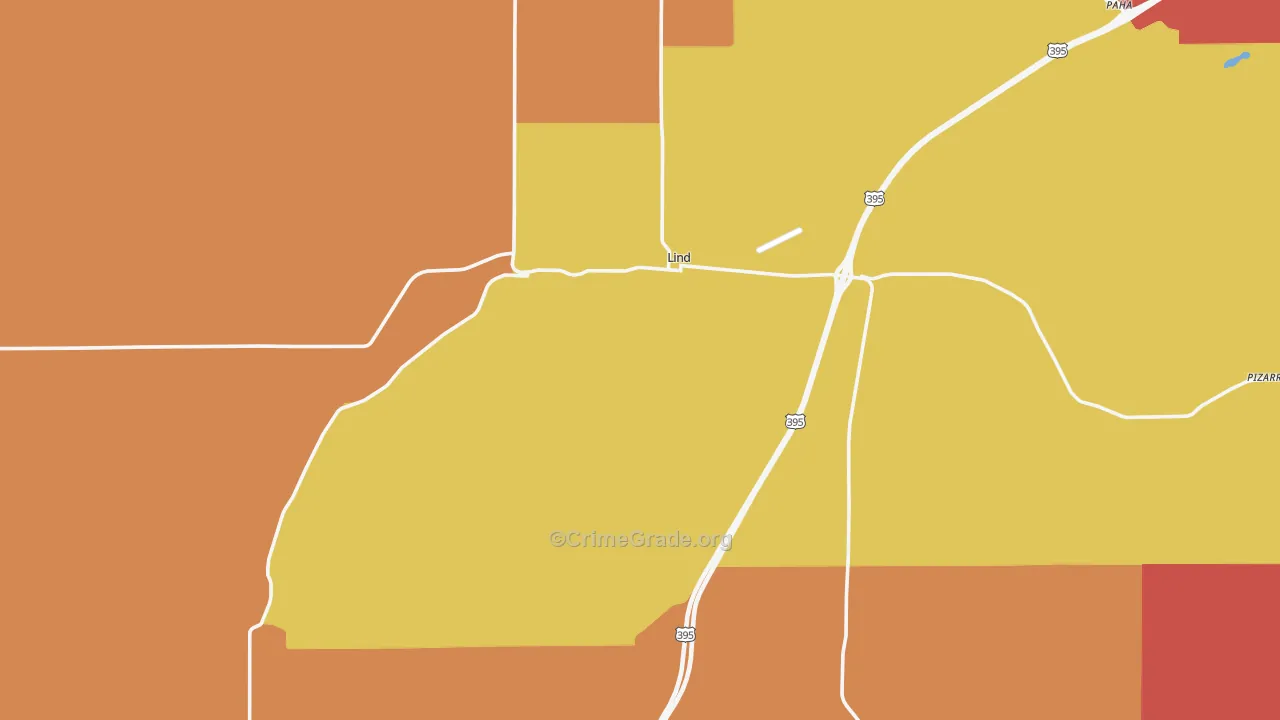99341, WA Map of Drug-Related Crime Rates