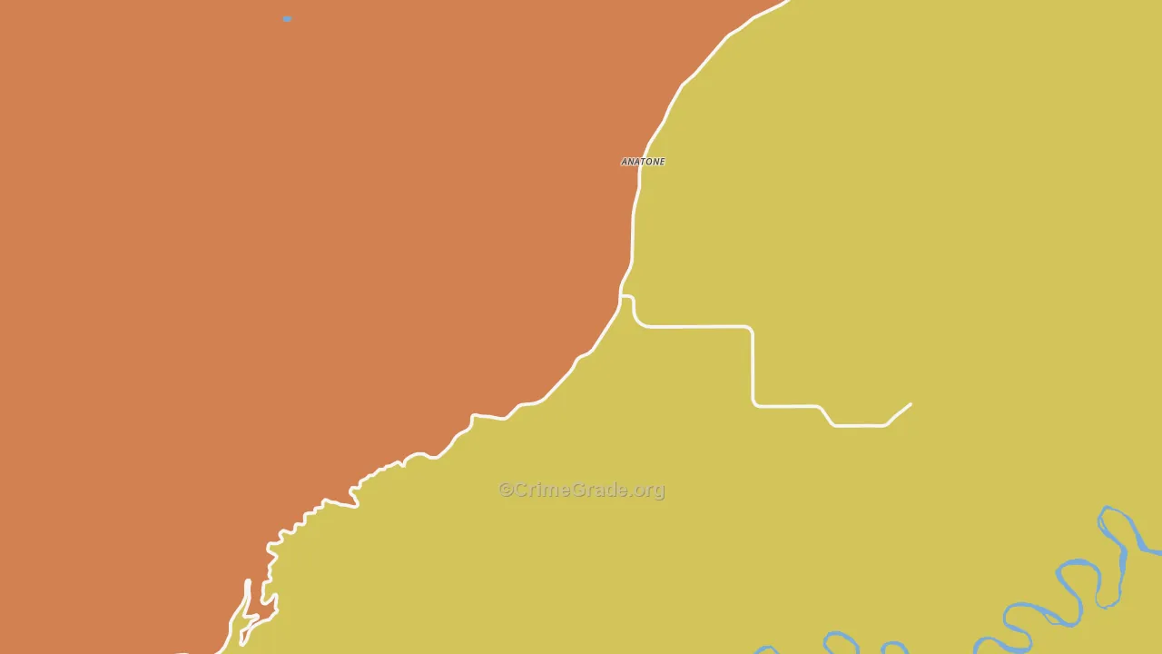 99401, WA Map of Drug-Related Crime Rates
