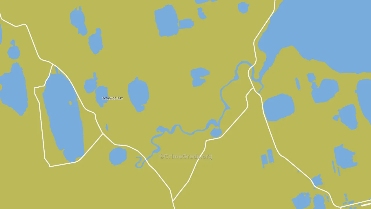 99519, AK Map of Drug-Related Crime Rates