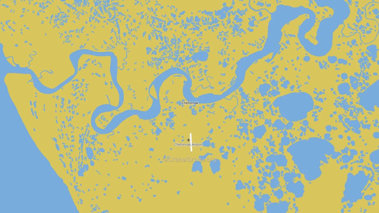 99561, AK Map of Drug-Related Crime Rates