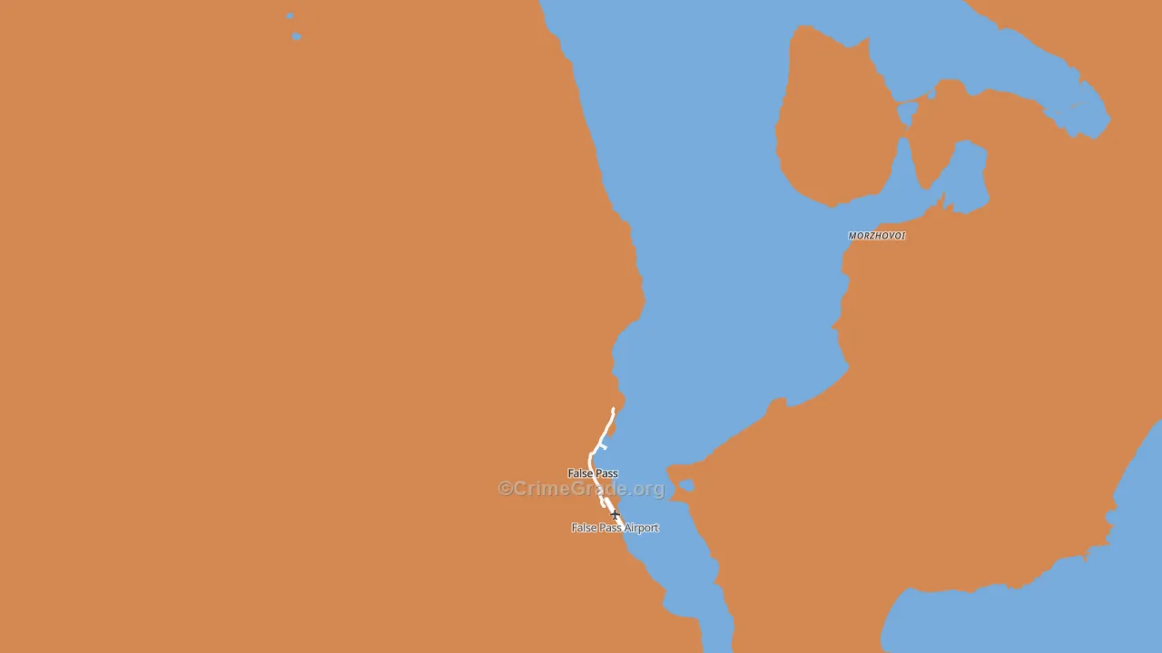 99583, AK Map of Drug-Related Crime Rates