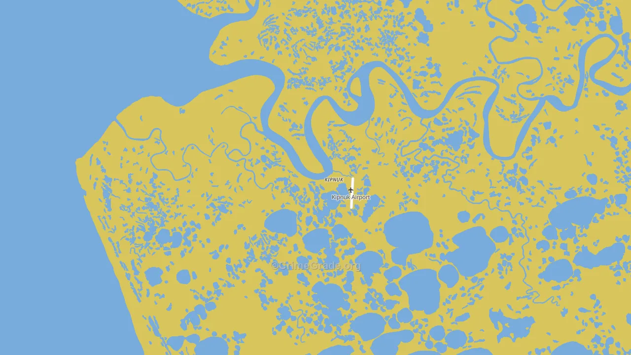 99614, AK Map of Drug-Related Crime Rates