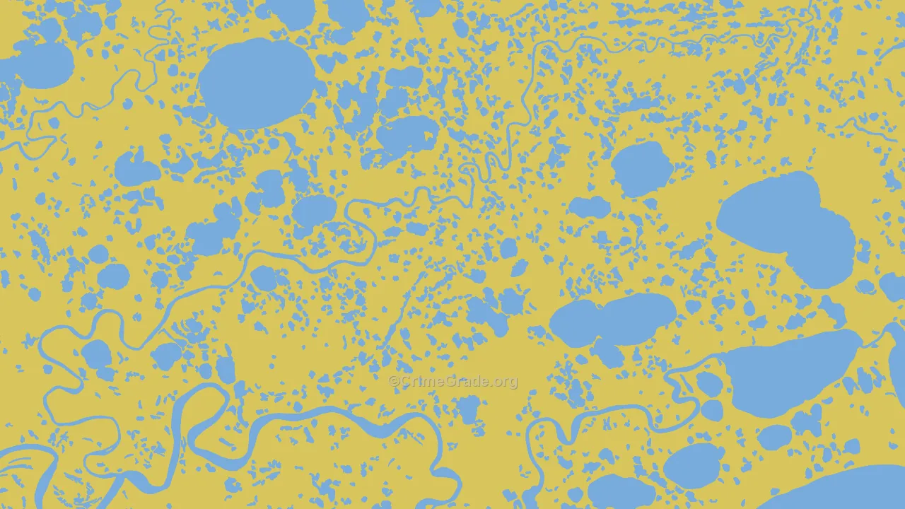 99622, AK Map of Drug-Related Crime Rates