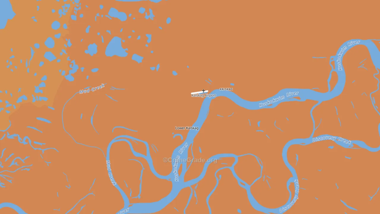 99626, AK Map of Drug-Related Crime Rates